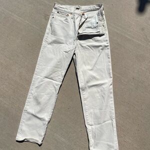 Madewell Perfect Vintage Jean in cream